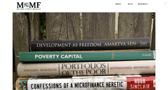 Desktop Screenshot of monthofmicrofinance.org